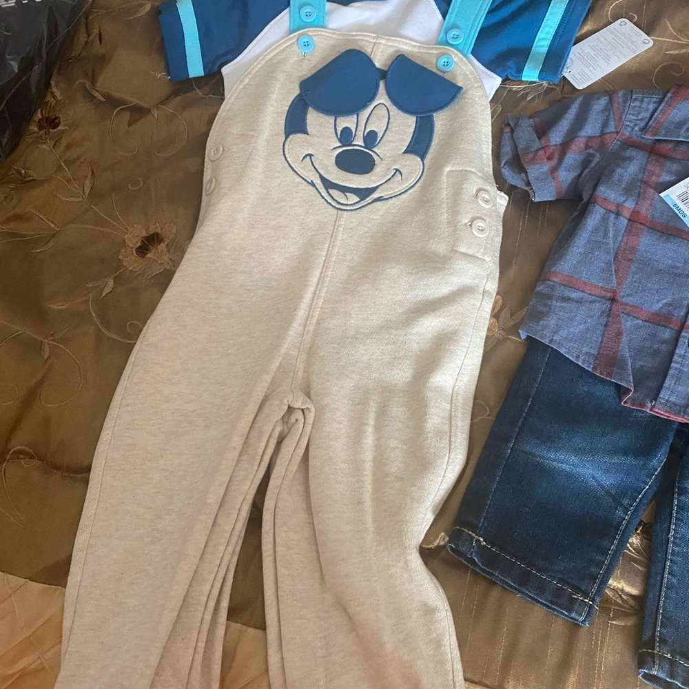 Disney Boy Overall